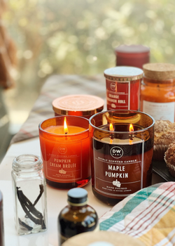 Pumpkin Cream Brulee Candle Single Wick