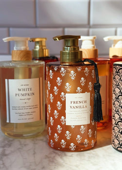 French Vanilla Glass Hand Soap 