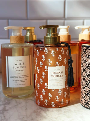 French Vanilla Glass Hand Soap 