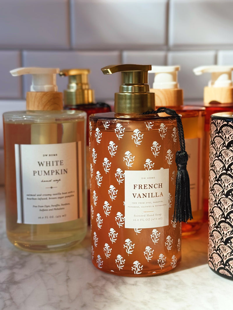 French Vanilla Glass Hand Soap 