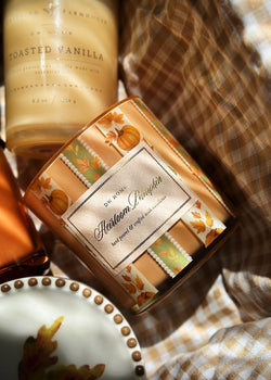 Heirloom Pumpkin WOODEN WICK Candle