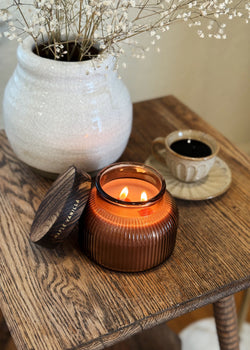 Maple Vanilla Doubel Wick Candle