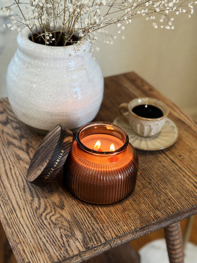 Maple Vanilla Doubel Wick Candle