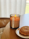 Golden Leaves Candle Single Wick