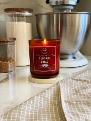 Pumpkin Bread Candle Single Wick