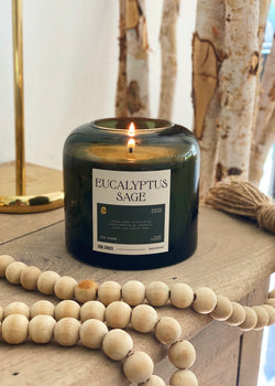 Eucalyptus Sage Candle Single Wick