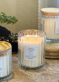 Neroli Blossom Pine Candle Double Wick