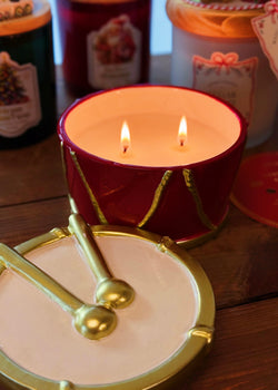 Cinnamon Clove Ceramic Double Wick Candle