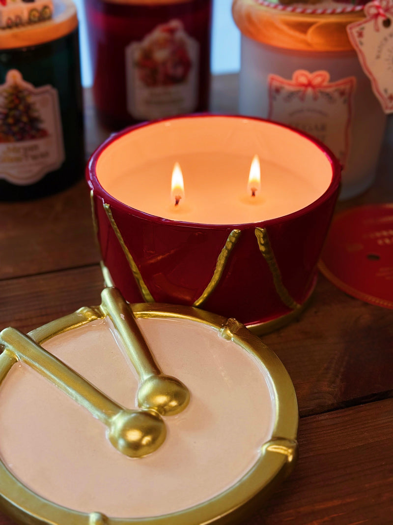 Cinnamon Clove Ceramic Double Wick Candle