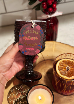 Holiday Winter Sangria Candle Single Wick