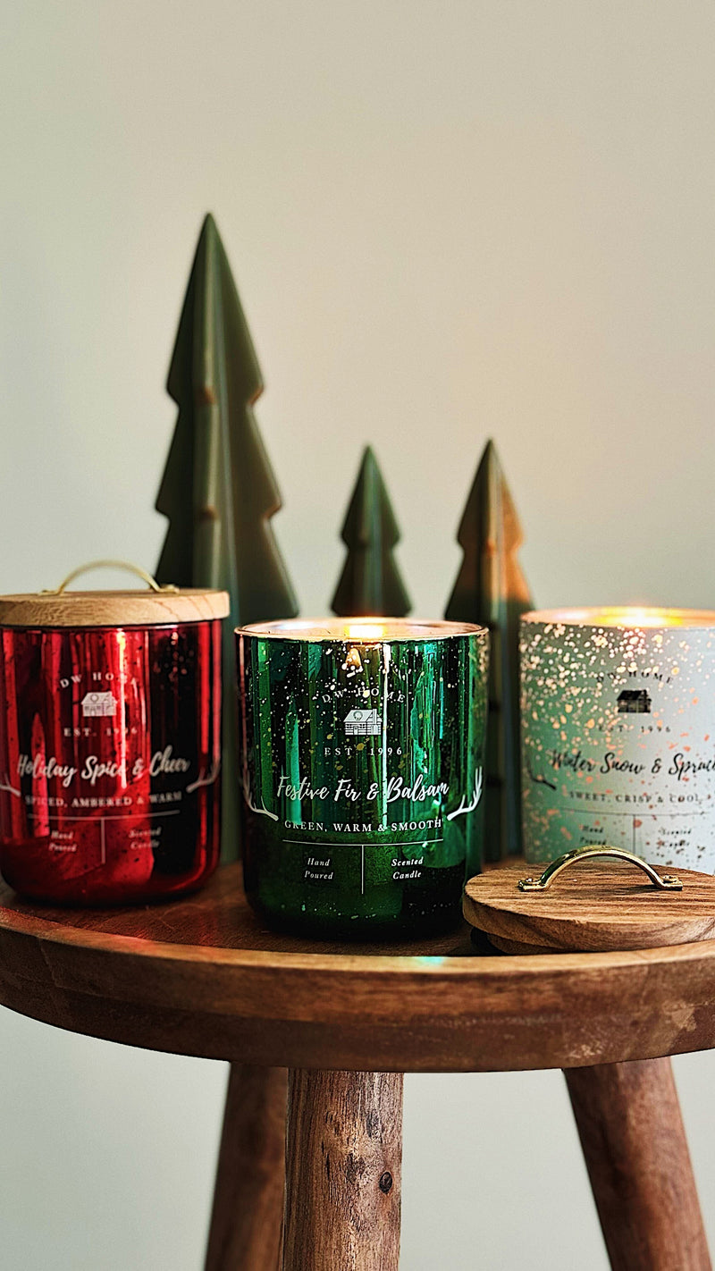 Festive Fir & Balsam Candle Sinle Wick