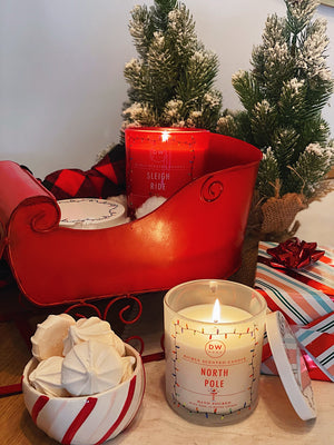 North Pole Candle Single Wick