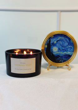 Evening Teak Candle Triple Wick