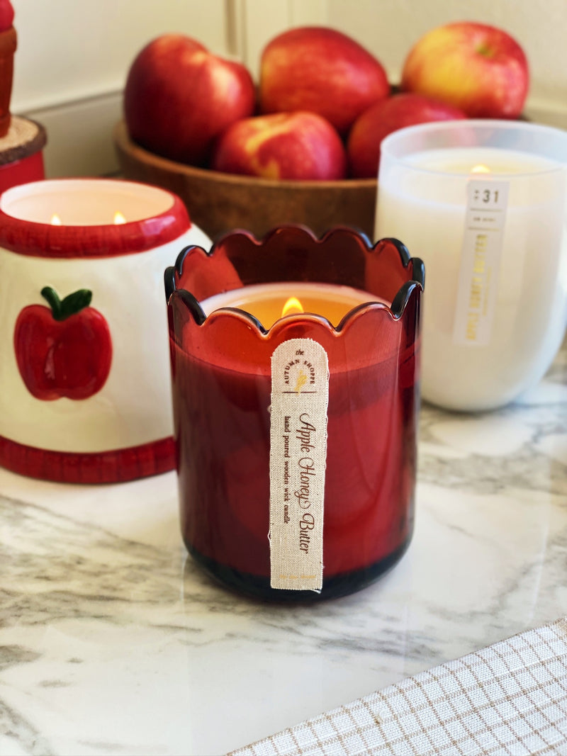 Apple Honey Butter Candle Single Wick