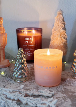 Peppermint Candle Single Wick