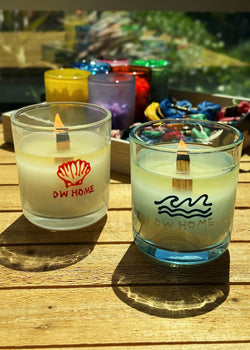 Sunny Days & Ocean Waves Wooden Wick