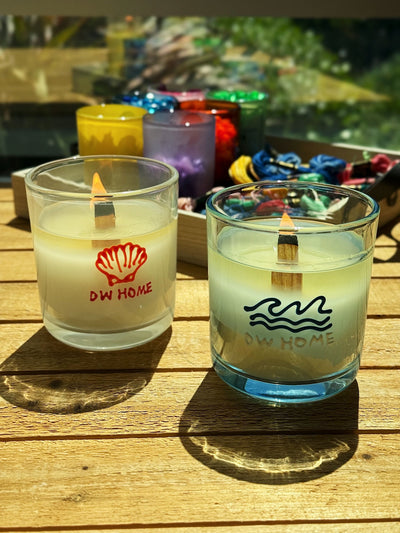 Sunny Days & Ocean Waves Wooden Wick
