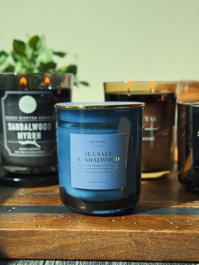 Sea Salt Sandalwood Candle Single Wick