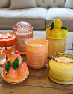 Peach Paradise Candle Double Wick