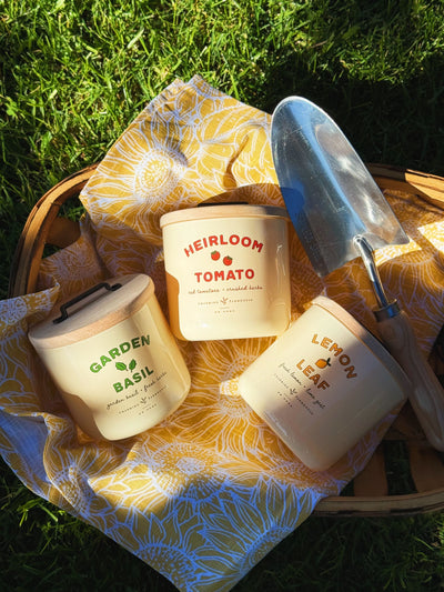 Heirloom Tomato Triple Wick Candle