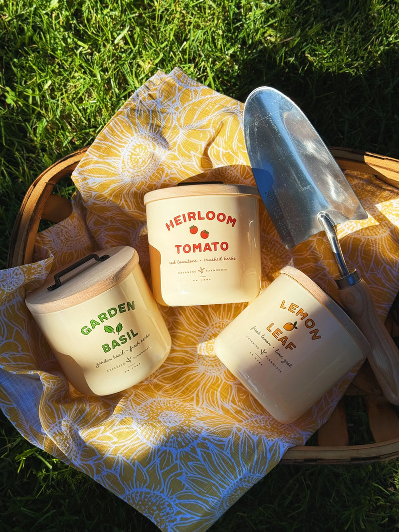 Heirloom Tomato Triple Wick Candle