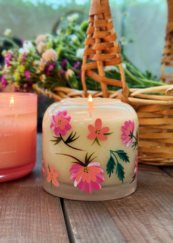 Peony Petals Single Wick Candle