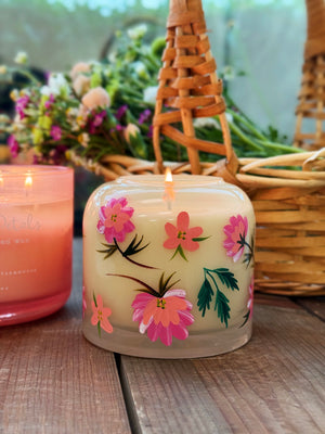 Peony Petals Single Wick Candle