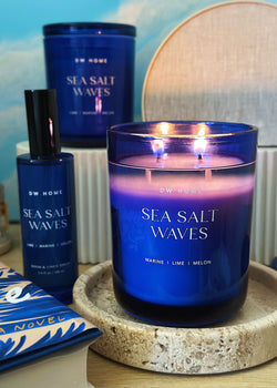 Sea Salt Waves Candle Double Wick