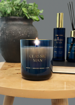 Classic Man Candle Single Wick