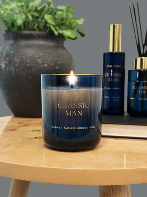 Classic Man Candle Single Wick