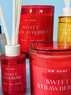 Sweet Strawberry Candle Double Wick