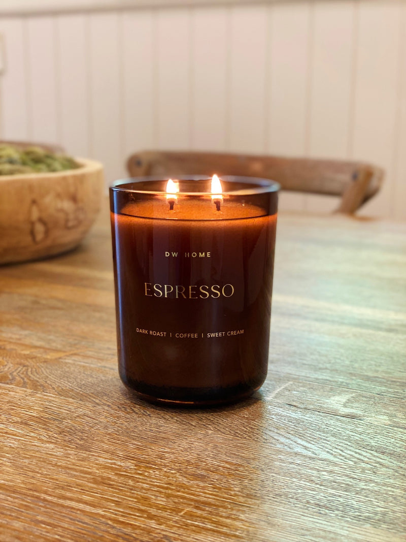 Espresso Candle Single Wick