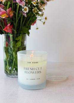 Fresh Cut Flowers Candle Single Wick