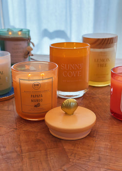 Papaya Mango Candle Double Wick