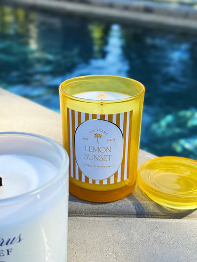 Lemon Sunset Single Wick