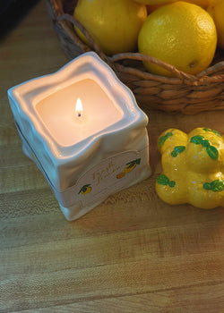Fresh Lemon | Ceramic Single Wick