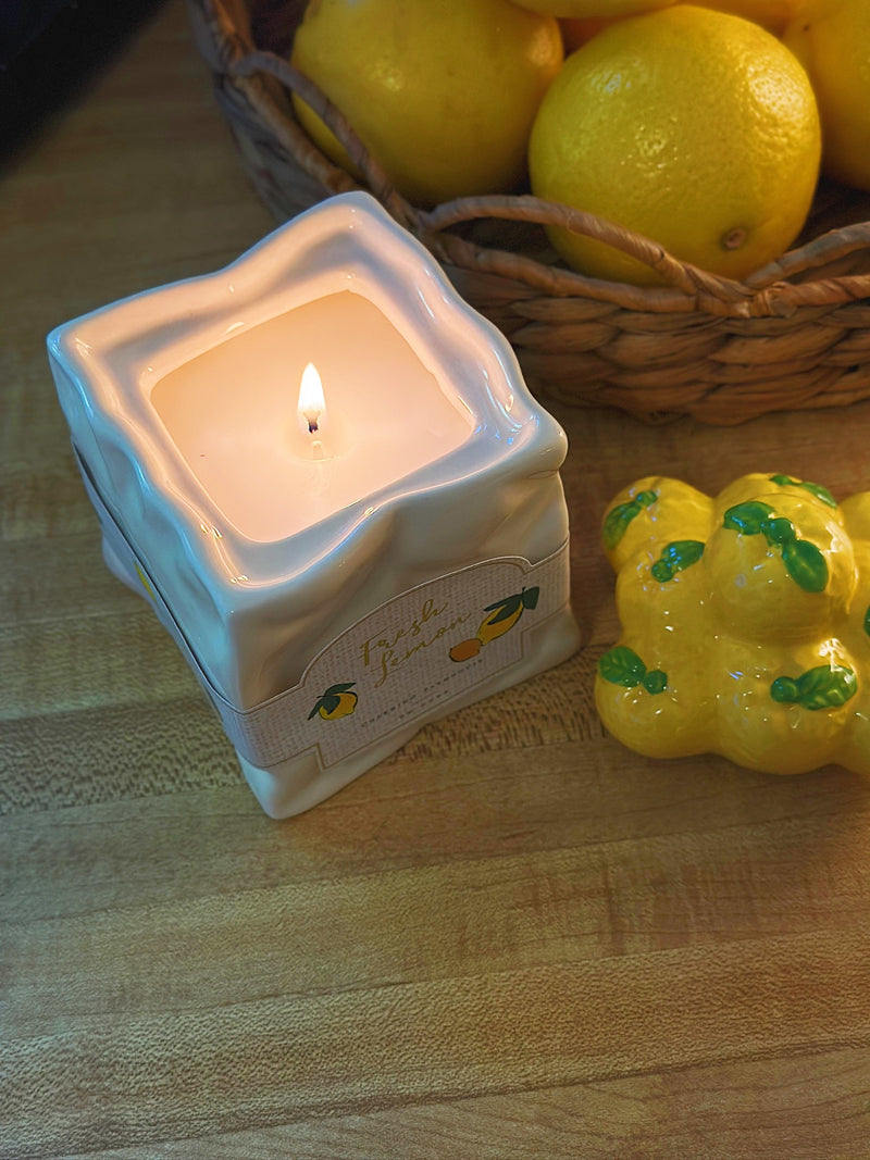 Fresh Lemon | Ceramic Single Wick
