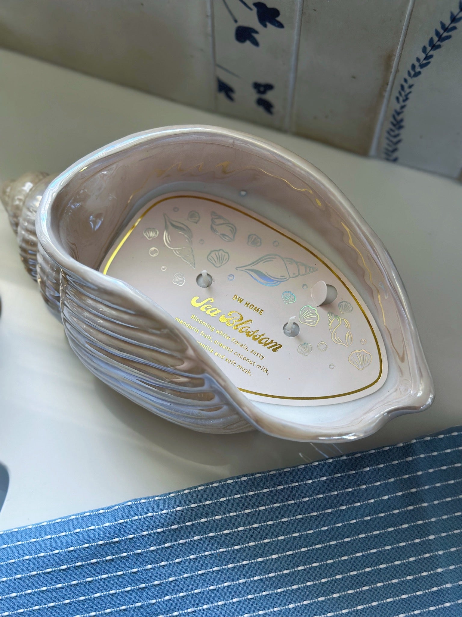Sea Blossom | Shell Ceramic – DW Home Candles