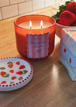 Strawberry Nectar Double Wick Candle
