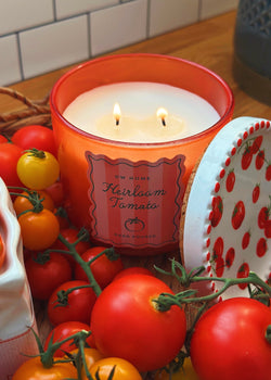 Heirloom Tomato Double Wick Candle