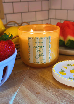 Lemon Zest Double Wick Candle