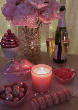 Pretty in Peony Candle Triple Wick