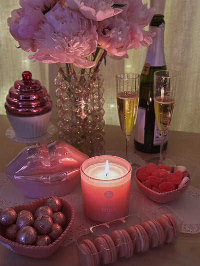 Pretty in Peony Candle Triple Wick