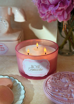 Rose Ganache Triple Wick
