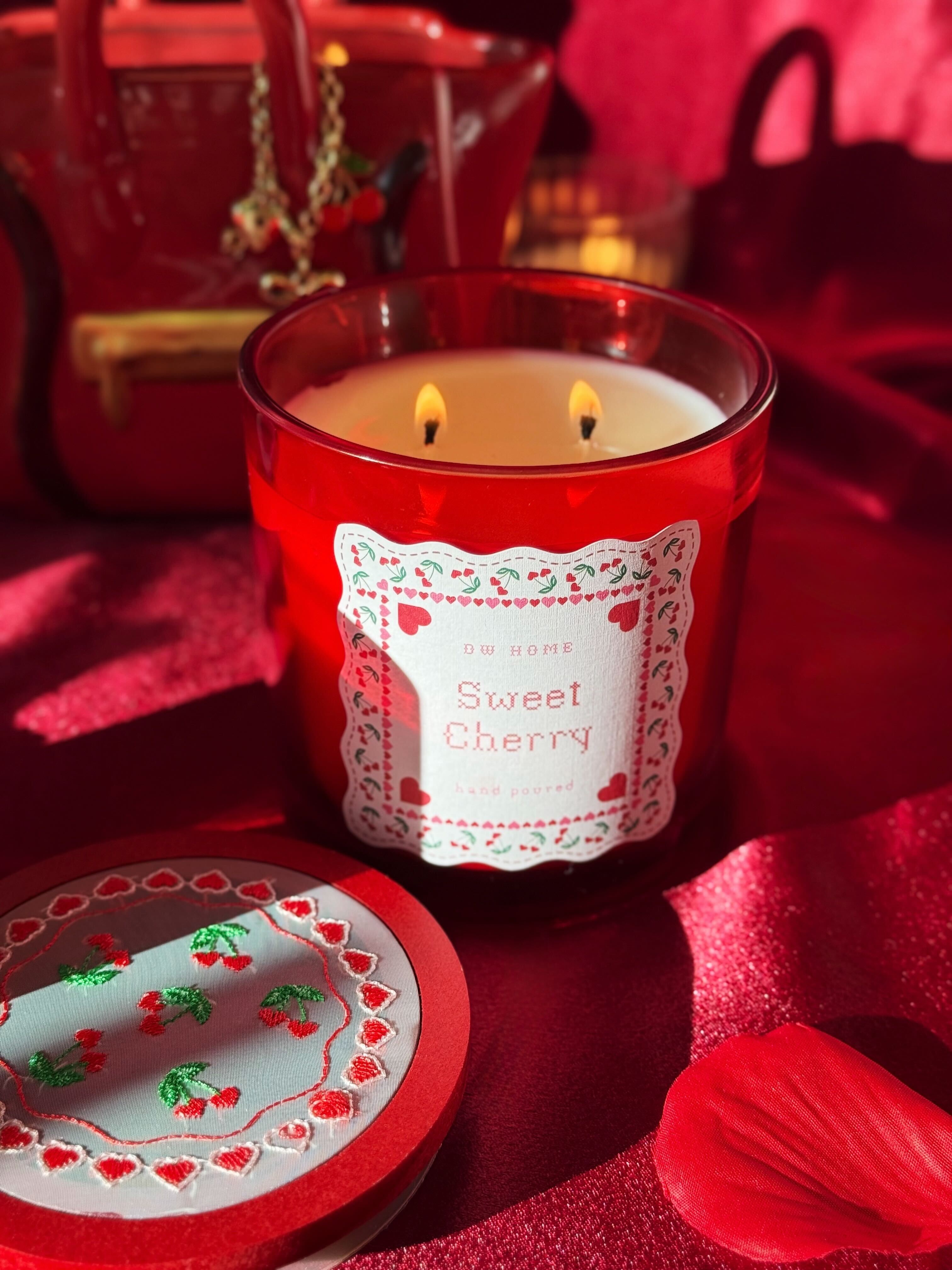 DEICA LOVEキャンドル＆トレイ Sweet Cherry – DW Home Candles
