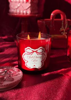 Soft Cherry Kiss Double Wick