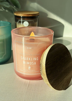 Sparkling Mimosa | WOODEN WICK CANDLE