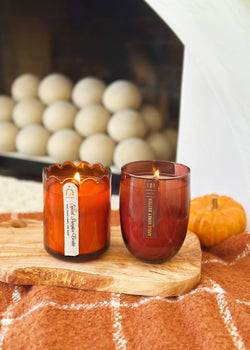 Spiced Pumpkin Brulee Candle Wooden Wick