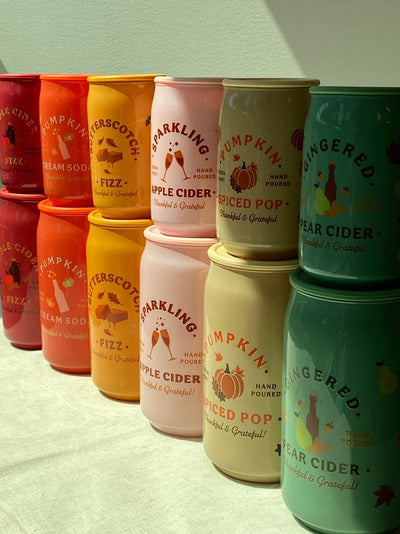 Gingered Pear Cider Candle Single Wick