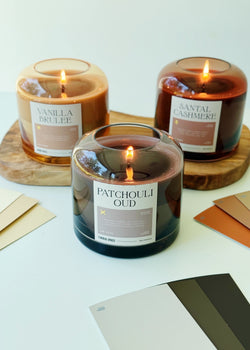Patchouli Oud Candle Single Wick
